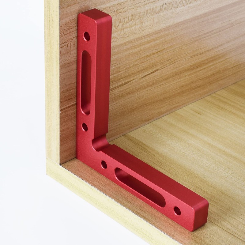 Mocoum Aluminium Alloy 90 Degree Positioning Squares 4.7" x 4.7"(12x12cm)