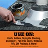 Gorilla Waterproof Patch & Seal Rubberized Sealant Paste, Black, 1lb