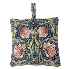 Lavender Sachet – William Morris Inspired Pimpernel, French Lavender, Drawer & Wardrobe Freshener, Handmade in UK, 100% Cotton Gift – Redd & Goud (Coral)
