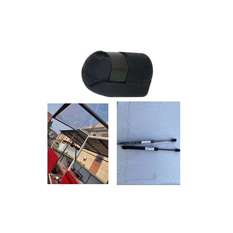 Fielect 2pcs M6 Female Thread PA66A5 Gas Spring End Fitting