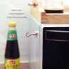 Neosmuk Magnetic Hooks,Heavy Duty Earth Magnets with Hook for Refrigerator,