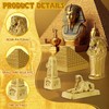 Pamonrueer 19 Pcs Egyptian Figurines Set Ancient Egypt Ancient Egyptian