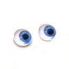 Side Glance Blue Human Inspired Eyes 6mm to 60mm Technology