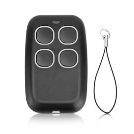 WODHMIEY Wireless Copy Remote Controller, 4 Button Wireless Remote Control Opener, 250-913MHz Full Band, Supports Wide Range of Rolling Codes Encrypted Copying, Multiple Colors (White)