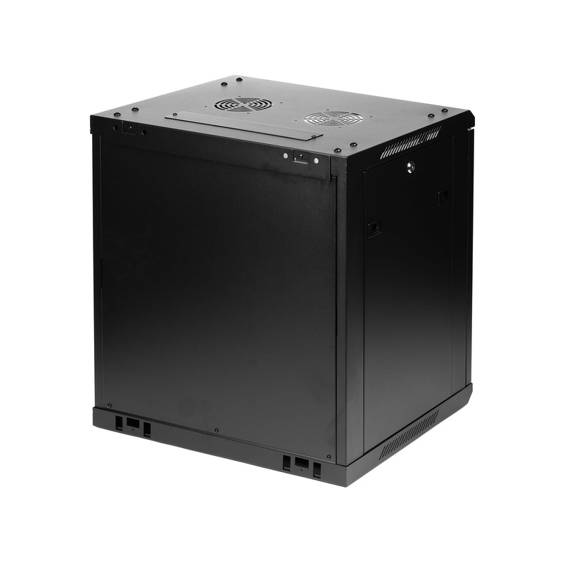 Rosewill 12U Server Rack Enclosure with Glass Door, Locks, &