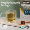 J MAC BOTANICALS Organic Chamomile Tea Bags (100 Count) -