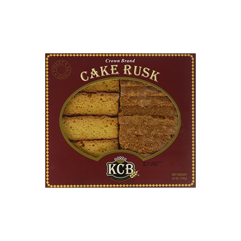 KCB - Crown Cake Rusk, 25 Ounce