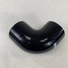 Unbranded Black 3" I.D. to 3" I.D. 90 Degree Silicone