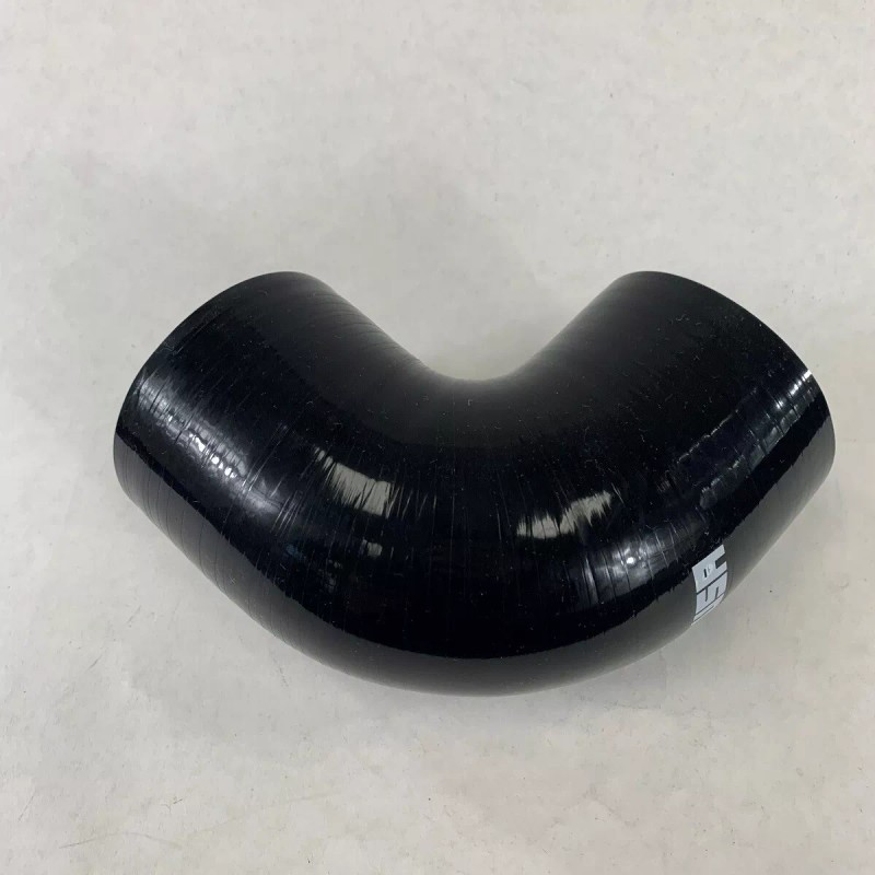 Unbranded Black 3" I.D. to 3" I.D. 90 Degree Silicone