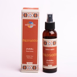Sacred Element's Palo Santo Room Spray | Natural Purifying Mist for Energy Clearing, Negativity Release, Spiritual Balance & Aromatherapy | 3.38 Fl Oz / 100ml Non-Toxic Air Freshener