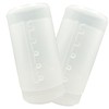BUGUUYO 2pcs Adjustable Makeup Brush Holder Organizer Lid Compact Desk