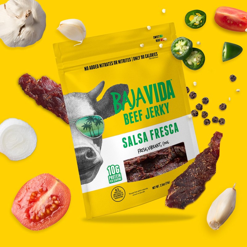 Baja Beef Jerky - 100% All Natural Beef Jerky, Keto