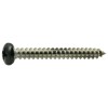 Unbranded #8 x 1-1/2" Black 18-8 Stainless Phillips Pan Sheet Metal Screws (20 pcs.)