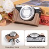 MUZIRI KINOKOO PU Leather Camera Case for Canon G7X Mark