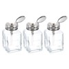 HARFINGTON 3pcs Solvent Alcohol Dispensers 120ml(4oz) Push Down Liquid Dispenser