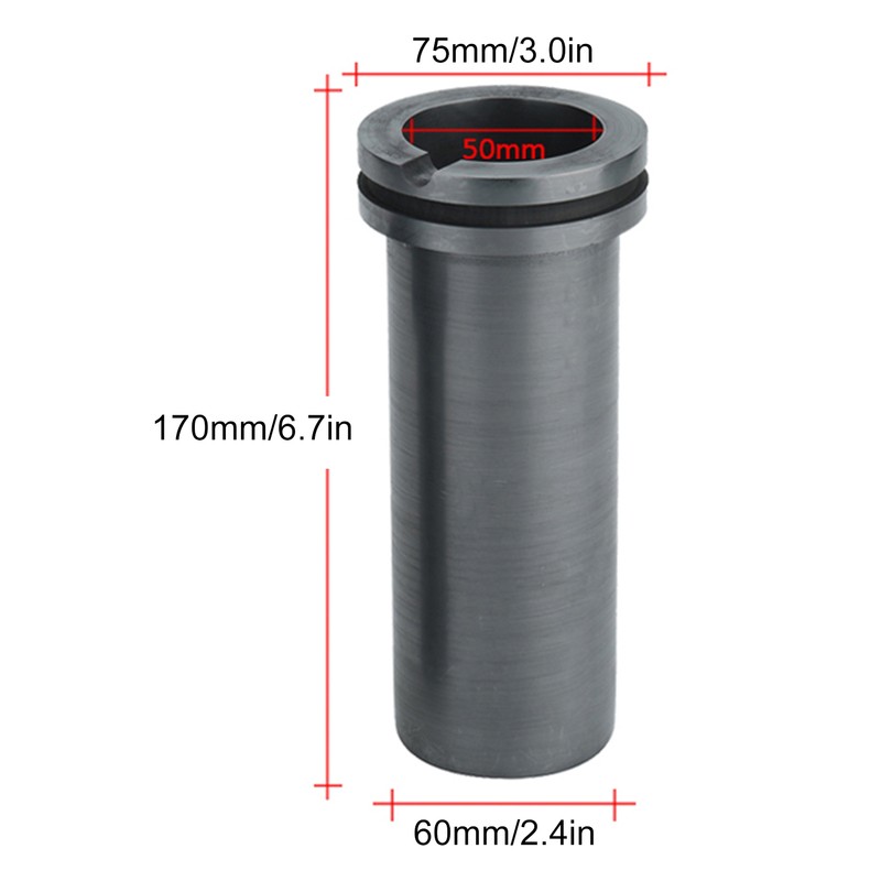 High-purity Melting Graphite Crucible for High-temperature Gold and Silver Metal