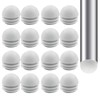 16PCS 1" Round end caps, Plastic Chair Glides, 25 mm