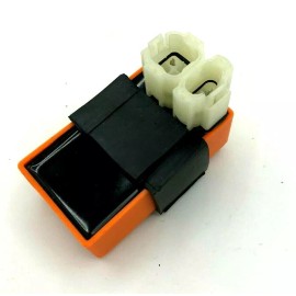 Unbranded AC 6-Pin Orange CDI Ignition Box For GY6 50cc 125cc 150cc Moped Scooter ATV Quad