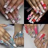 5 Sheets Valentines Day Gel Nail Stickers for Nail Art