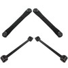 TRQ Front Upper & Lower Control Arm Set Compatible with