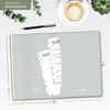 Häfft® Weekly Note Calendar 2026 A4 "Fine Flowers" Book Calendar,