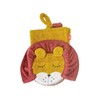 KIKADU Lion Face Cloth, Children's Wash Cloth with Animal Face