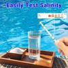 8IN1 Salt Water Pool Testing Kit, Pool Salt Test Strips,100