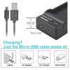 For Olympus BLN-1 Charger for Olympus OM-D E-M1, OM-D E-M5,