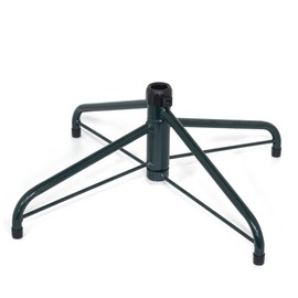 KI Store Green Christmas Tree Stand Iron Metal Bracket with Screw for 7ft 6ft Christmas Tree