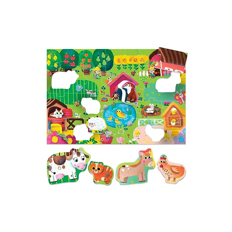 Maxi Shaped Puzzle Farm
