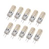 10pcs G4 LED Bulb 1.5W DC12V Warm White 3000K 110LM