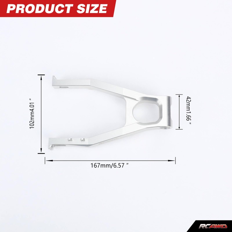 RCAWD Aluminum Adjustable Swing Arm LOS364000 for 1/4 Promoto MX