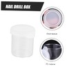 TEHAUX 50pcs Tiny Storage Box for Nail Art Pigment Container