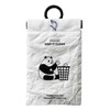 Hemings 4516601 Poi fam Panda Portable Trash Can, Approx. 3.9