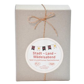 Tool & Tree City Country Girls' Evening - Funny Game for Girls, Teenagers, Girlfriends & Adults - Pocket Size Party Game - JGA, Women's Evening, Bachelorette Party, Gender Reveal, Baby Shower