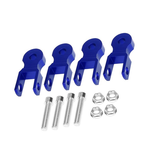 REPAIROCK 2 Pair 5cm Motorcycle Shock Absorber Height Extension Universal