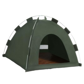 AIXXCUVQ Portable Dog Tent for Outdoor Adventure Upgraded Safety and Comfort Tippi Kinderzelt Indoor Katzenkorb Zum Schlafen, Greener, S 35 * 35 * 30cm