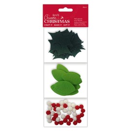 Create Christmas Embellishments, Multi-Colour, One Size