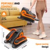 AHCNEER Under Desk Elliptical,Portable Ultra-Quiet Elliptical Exercise Machine for Home,100%