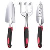 Garden Hand Tools Set - 3-Piece Non-Slip Gardening Tools -