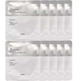IOPE 아이오페 바이오 컨디셔닝 에센스 하이드로 인핸싱 마스크23g 5매+증정용 5매 Iope Bio Conditioning Essence Hydro Enhancing Mask 23g 5 Sheets + Complimentary 5 Sheets