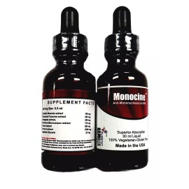 Vitalee Nanomed Monocine-Mononucleosis and anti Epstein-Barr /drops (1 Bottle,30 ml)