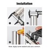 EVIL ENERGY 4'' Exhaust Clamp,Lap Joint Band Clamp Stainless Steel