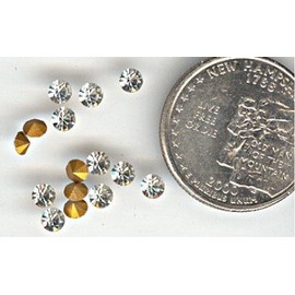 50 VINTAGE AUSTRIAN CRYSTAL 29pp RHINESTONES