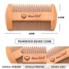 Wooden Beard Comb, Comb, Mustache, Wooden Folding Comb, Men's Styling