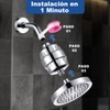 Cabezal de Ducha con Filtración de 25 Etapas, Cabezal de