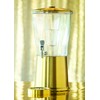 Service Ideas DT6BSVG DRIP Tray, Round, 6IN, Vintage Gold