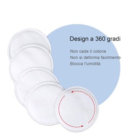 MSQ 100% Pure Cotton Pads, 300 Pieces, Makeup Cotton Pads, Hypoallergenic Cotton Cotton Pads, Make Up Remover Pads for Face, Eyes, Clean