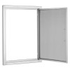 Single Outdoor Kitchen Stainless Steel Flush Mount Door 20W X