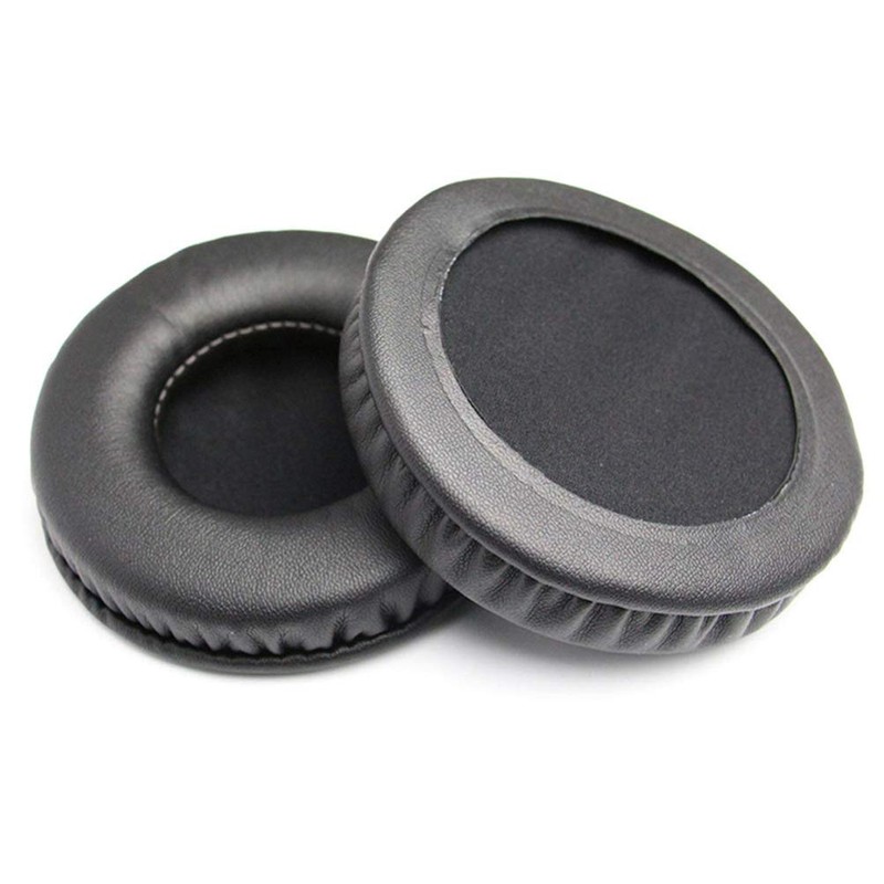 Uonlytech Headphone Ear Cushions Round Headset Ear Pads Earmuffs Replacement